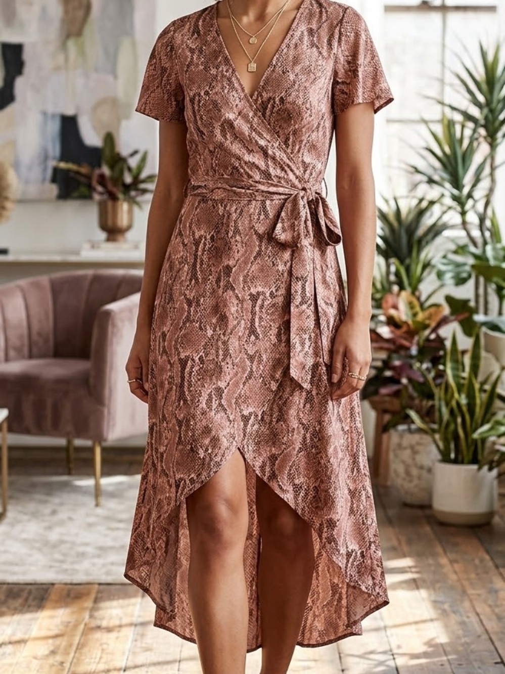 Express Wrap Dress